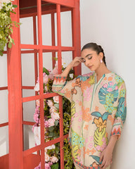 Printed 2-Piece Co-ord Set (Shirt & Trouser) | Bloom Edition - FL-BE0010