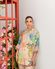 Printed 2-Piece Co-ord Set (Shirt & Trouser) | Bloom Edition - FL-BE0010