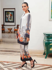 Printed 2-Piece Co-ord Set (Shirt & Trouser) | Bloom Edition - FL-BE0011