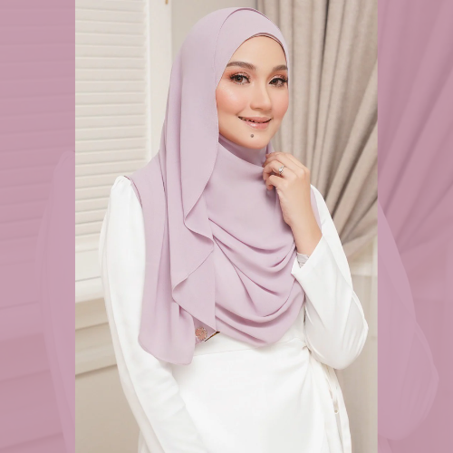 Purple Instant Scarf - Color Code: IH-0011