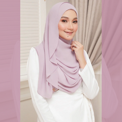 Purple Instant Scarf - Color Code: IH-0011