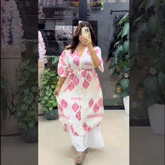Chiffon Long Floral Printed Dress | Swag Edition (FL-PF009)