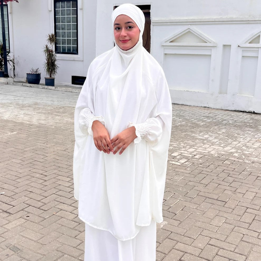 Sale Modest & Elegant 3-Piece Jilbab Set | Design Code - #Fl - JB0002