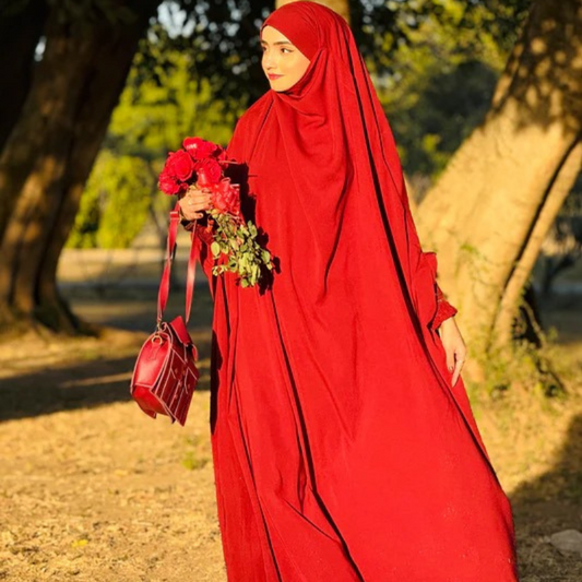 Modest & Elegant 3-Piece Jilbab Set | Design Code - #Fl - JB0004
