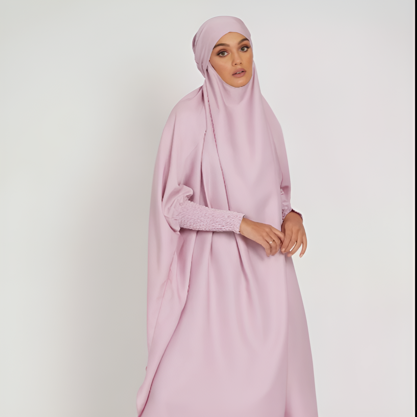 Modest & Elegant 3-Piece Jilbab Set | Design Code - #FL - JB0003