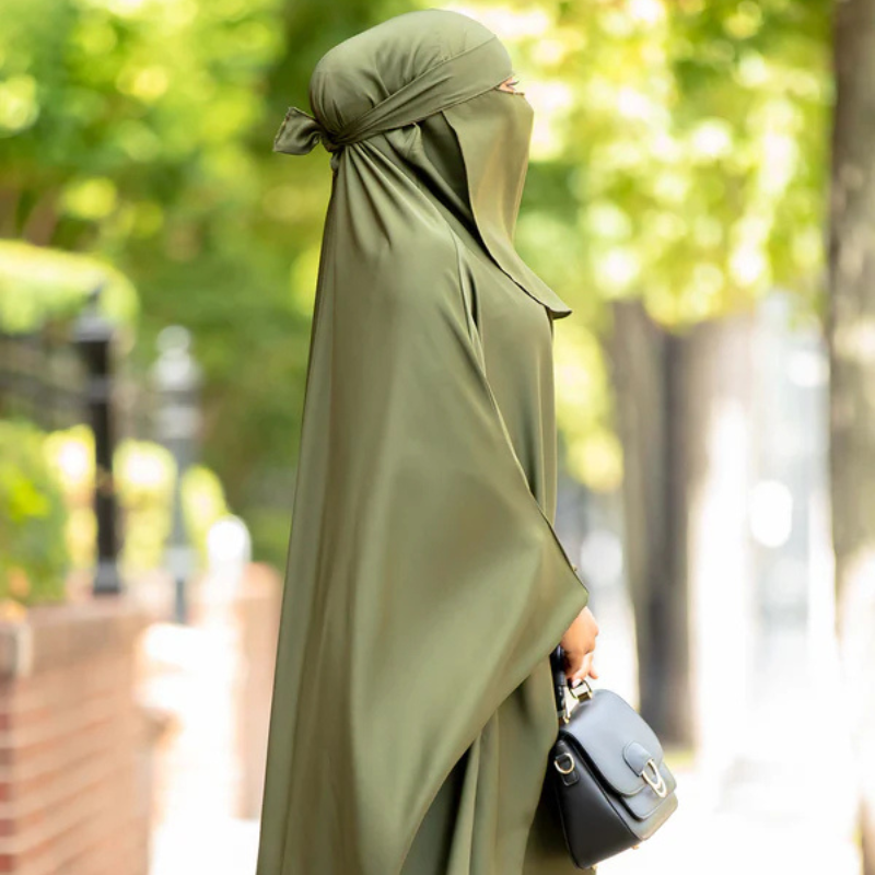 Modest & Elegant 3-Piece Jilbab Set | Design Code - #Fl - JB0008