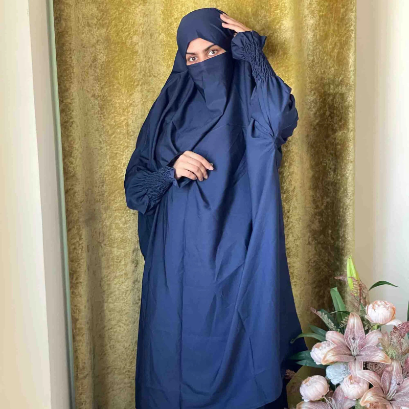 Modest & Elegant 3-Piece Jilbab Set | Design Code - #FL - JB0009