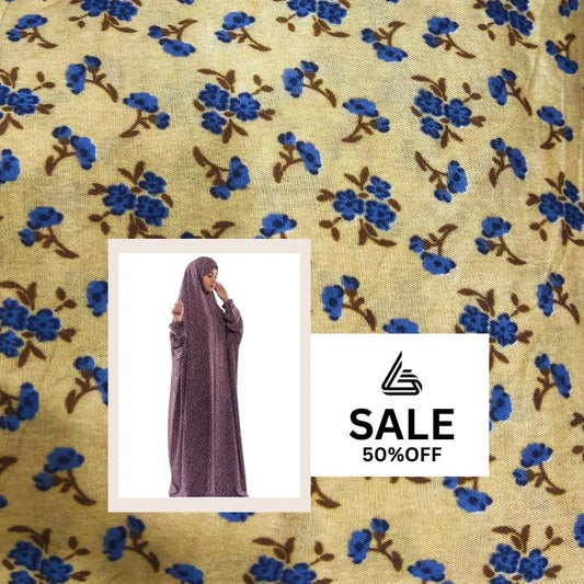 Arabic Style Namaz Chadar - Design Code #FL-ANC0166