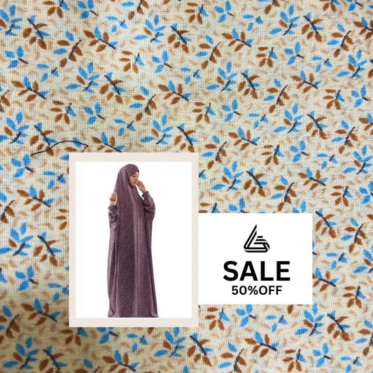 Arabic Style Namaz Chadar - Design Code #FL-ANC0167