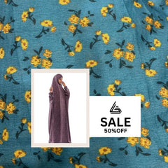 Arabic Style Namaz Chadar - Design Code #FL-ANC0174