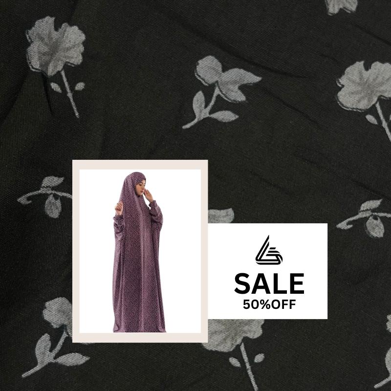 Arabic Style Namaz Chadar - Design Code #FL-ANC0178