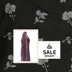 Arabic Style Namaz Chadar - Design Code #FL-ANC0178